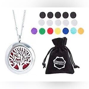 ✨NEW✨Aromatherapy Necklace -Tree of Life Design - Essential Oils Diffuser